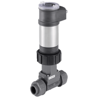 Burkert Insertion Flowmeter with Paddle Wheel, 8026